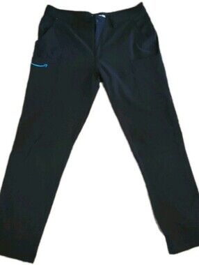 Men’s Luly Yang Black Work Pants Men’s Large 34-36 Cargo Utility Stretch NWOT